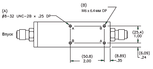 DMS-2 и DMS-6 Вид снизу