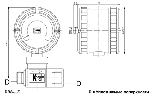 Габариты DRS-..Z