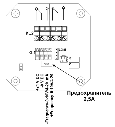 Электрическое подключение DWD