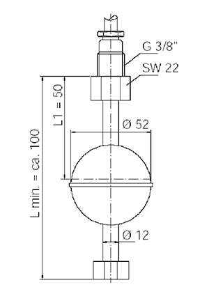 Габаритные размеры M10