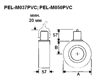 PEL-M037PVC, PEL-M050PVC